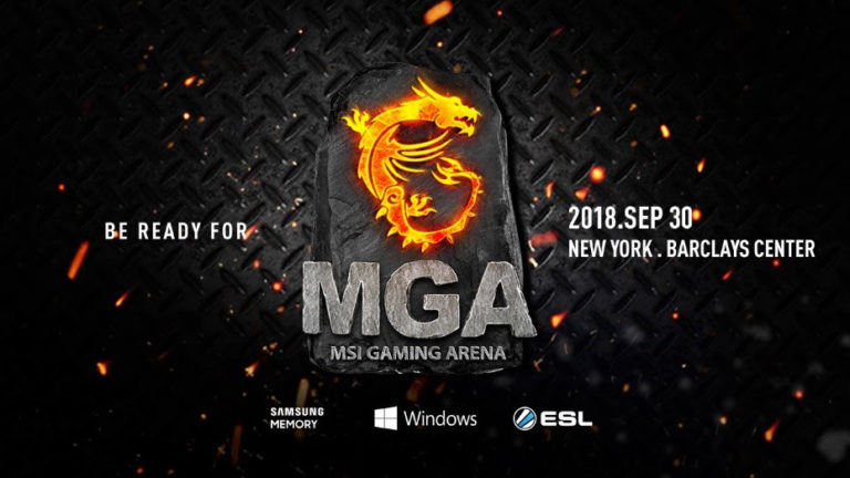 MSI Partners with ESL for the MSI Gaming Arena 2018 World Championships and Sponsorship of ESL One 2018