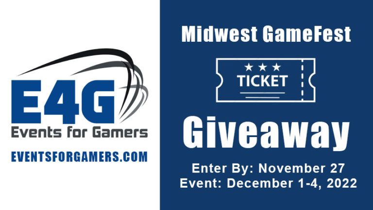 Win Tickets to Midwest GameFest 2022!