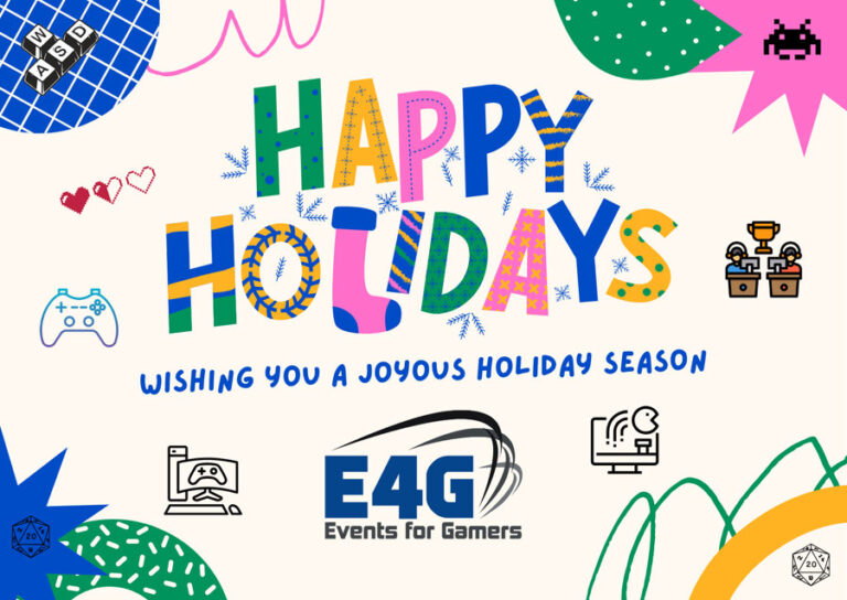 Happy holidays, event community!