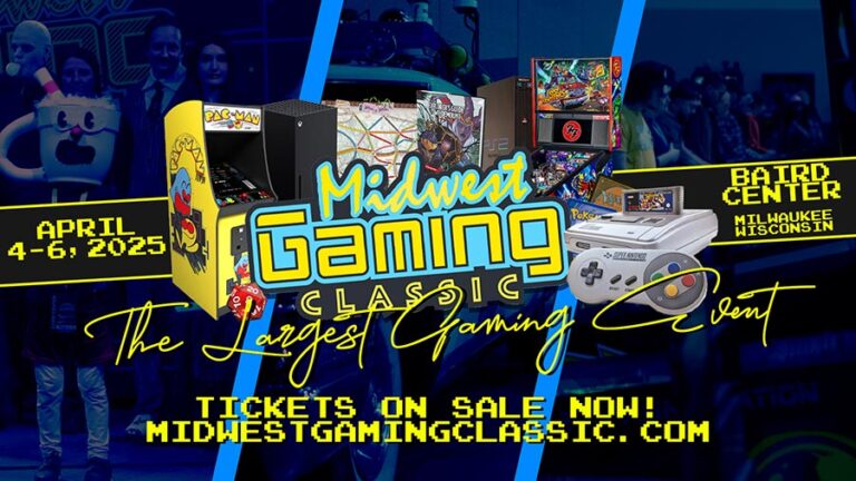 Power Up, Milwaukee! The Midwest Gaming Classic, America’s Largest Retro Gaming Gathering Returns, April 4-6th