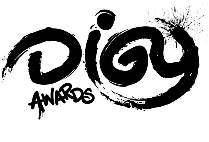 DIGY Awards logo in black on a white background